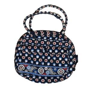 Vera Bradley Night Owl Bowler Bag Retired Print Tote Bag